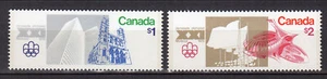 Canada 1976 Jeux Olympiques de Montréal XI  1976 2 timbres MNH /TE4881c - Picture 1 of 1