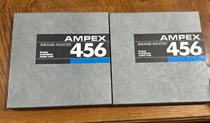 Ampex 456 Grand Master Studio Mastering Reel Tape  1/2" x 2500 - New
