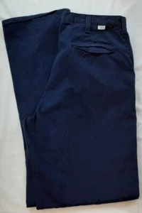 Men's Indura Workrite Fire Resistant Work Pants - Dark Blue - 38x35 - Picture 1 of 6