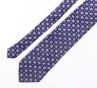 Eduardo Lugi Mens Multicoloured Geometric Silk Pointed Tie One Size