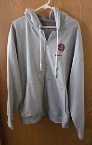 Nike Dri Fit Florida State Seminoles Zip Up Gray Hoodie Men’s Size XXL - Picture 1 of 20