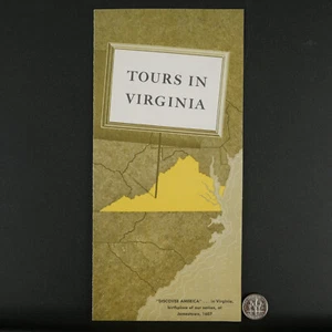 Opuscolo Tours In Virginia 1967 - Scopri l'America in Virginia - Foto 1 di 9