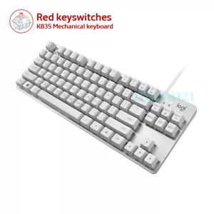 Logitech K835 Mechanical Gaming Keyboard 84 keys TKL Wired USB Keyboard - Picture 1 of 13