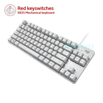 Logitech K835 Mechanical Gaming Keyboard 84 keys TKL Wired USB Keyboard - Image 1 of 4