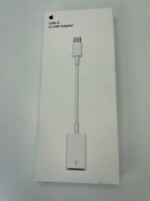 GENUINE Apple MJ1M2AM/A USB-C to USB Adapter for MacBook pro ipad pro 11" 12.9" - Image 1 of 3