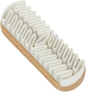 Suede Brush for Boots,Shoes Cleaner Crepe Jacket Nubuck Leather Care Rubber Wood - Picture 1 of 7