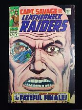 Captain Savage and His Leatherneck Raiders Marvel Comics 4 G (2.0)
