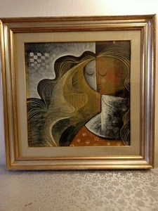 Dipinto olio su tela 1976 "Aldo Lanciano " - Foto 1 di 6