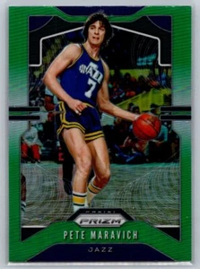 2019 Panini Prizm #17 Pete Maravich Green Prizm - Picture 1 of 2