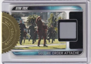 Star Trek The Movie Relic Card RC1 Secure Order Attache 73/250 - Picture 1 of 2