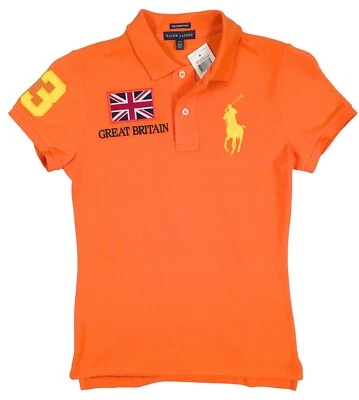 NUEVO Polo Ralph Lauren Mujer ¡El Polo Ajustado!  Italia, Gran Bretaña o Estados Unidos Foto 1 de 4