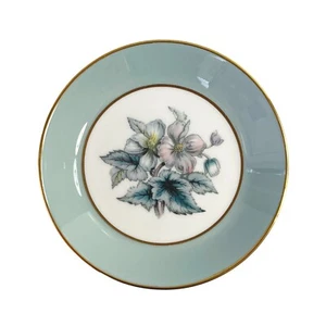 Vintage Royal Worcester Blue Floral Trinket Jam/Butter Pin Dish, Woodland - Picture 1 of 2