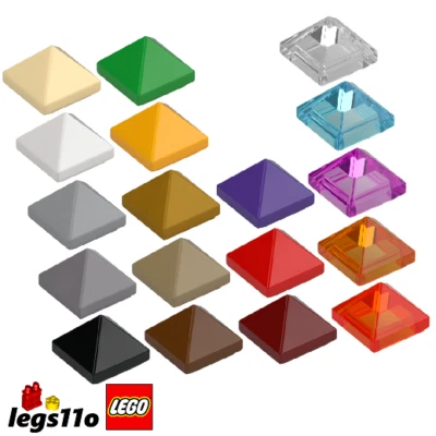 LEGO 35344 / 22388 - Pack of 1x 2x 4x 8x - NEW Slope 1x1 Pyramid - image 1 of 3