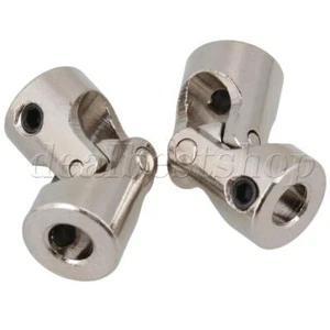 2pcs 5mm to 4mm Motor Shaft Coupling Universal Joint Connector for BL RC Boat - Picture 1 of 9
