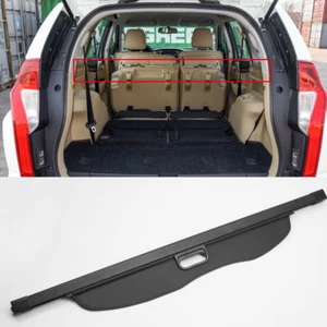 For Mitsubishi Pajero Montero Sport 2016-2021 Black Rear Trunk Cargo Cover Shade - Picture 1 of 10