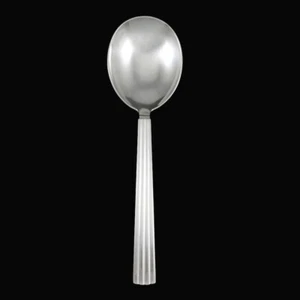 Georg Jensen Silver Serving Spoon, Small - Bernadotte  - Picture 1 of 2