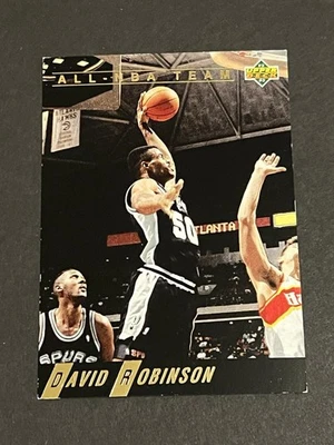 1992-93 1992 UPPER DECK ALL-NBA TEAM GOLD FOIL DAVID ROBINSON #AN3 HOF - Image 1 of 2