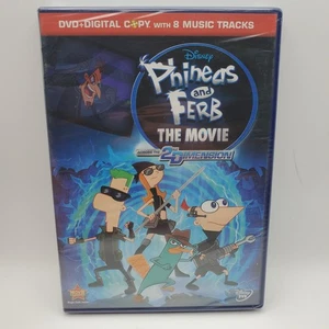 Phineas and Ferb: Across the 2nd Dimension (DVD, 2011) New, Factory Sealed - Picture 1 of 6