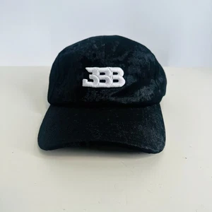 Big Baller Brand BBB Classic Hat Back Strap White Logo Baseball Cap Black - Picture 1 of 6