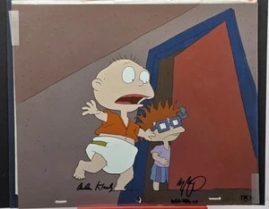 Rugrats 1990s Original Production Cel Animation. Signed - Bild 1 von 3