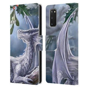 OFFICIAL ANNE STOKES YULE LEATHER BOOK WALLET CASE COVER FOR SAMSUNG PHONES 1 - Picture 1 of 14