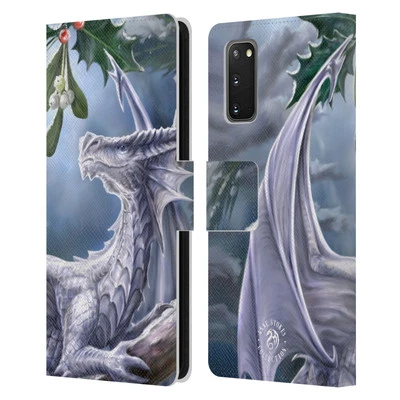 OFFICIAL ANNE STOKES YULE LEATHER BOOK WALLET CASE COVER FOR SAMSUNG PHONES 1 - Image 1 of 4