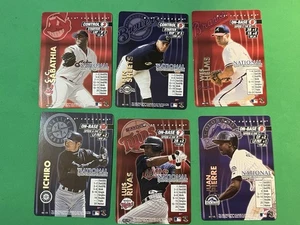 2001 MLB Showdown Pennant Run 6 Card Promo Set ICHIRO ROOKIE NSCC - Picture 1 of 8