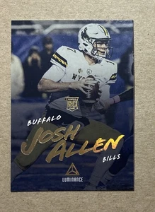 2018 Luminance Football Josh Allen Buffalo Bills Rookie Card #149 - Picture 1 of 2