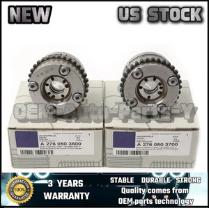 NEW OEM 2760503600 2760503700 Intake L&R Camshaft Adjuster Actuator for Mercedes - Picture 1 of 10