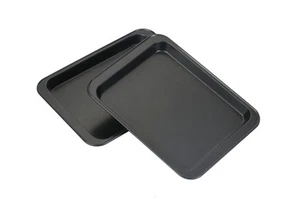 Baking Sheets Toaster Oven Pans, Cookie Sheets for Baking Tray Non Stick, Bro... - Picture 1 of 6