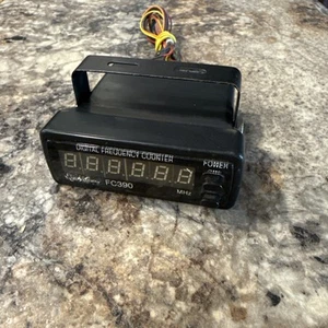 Texas Ranger FC390 Blue 6 Digit Plug Play Plug Digital Frequency Counter Works - Photo 1/9