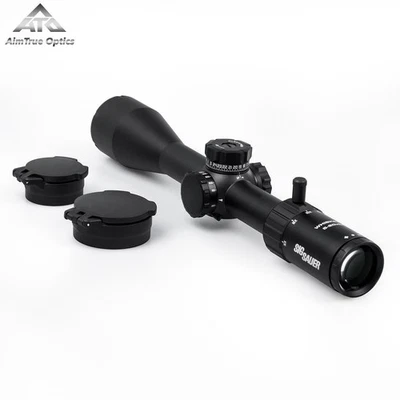 SIG SAUER Whiskey4 4-16x44, 5-20x50 6-24x50 Tactical Rifle Scope FFP Illuminated - Image 1 of 4