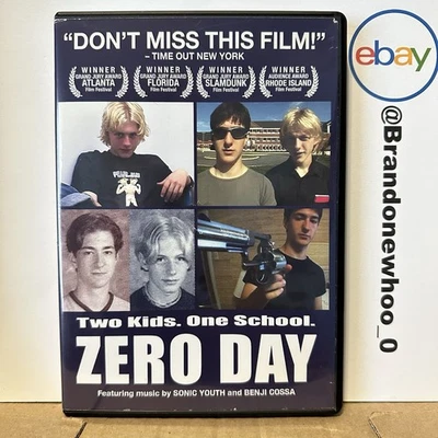 Zero Day DVD 2003 BILINGUAL NTSC EXTREMELY RARE VVS Films SHOOTING MOVIE - Image 1 of 4