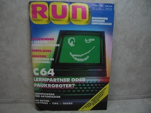 RUN unabhängiges Commodore Computer Magazin C64 April 1985 118 Seiten (353) - Bild 1 von 11