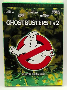GHOSTBUSTERS DOUBLE FEATURE GIFT SET DVD 2 Discs Includes Movie Scrapbook PG CC - Foto 1 di 8