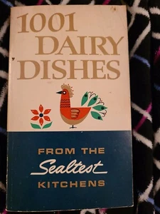 1001 Dairy Dishes From Sealest Kitchens - collectible midcentury cookbook - Bild 1 von 5