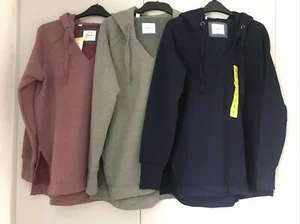JACH New York Girlfriend Hoodie super weich S, M, L navy grün, rose rot - Bild 1 von 10