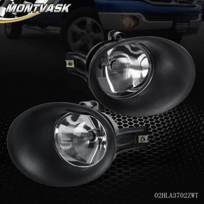 Par de luces antiniebla + bisel aptas para Dodge Ram 1500 2500 3500/2004-2006 Dodge Foto 1 de 4