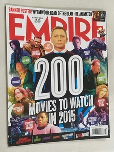 Empire Movie Film Magazine March 2015 - 200 Movies To Watch In 2015 Preview - Picture 1 of 2