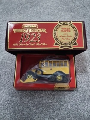 Matchbox Models Of Yesteryear Y16 1923 Scania-Vabis Post Bus - Image 1 of 4