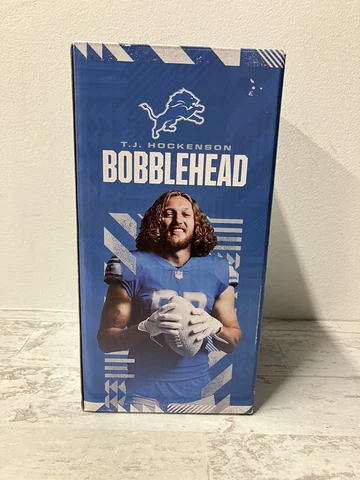 TJ Hockenson Detroit Lions Bobblehead 2021 Idegy Collectors Edition Cover