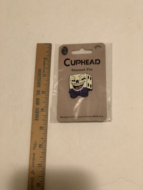 Cuphead King Dice Enamel Collector Pin