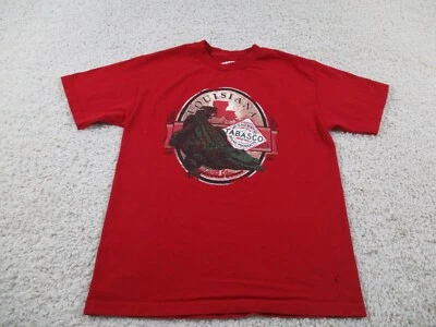 Рубашка мужская Tabasco средний размер Red Hot соус Луизиана хлопок повседневная для приготовления пищи на открытом воздухе - Изображение 1 из 4