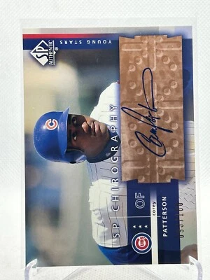 2004 SP Authentic SP Chirography /100 Corey Patterson #CA-PA Auto SP - Image 1 of 2