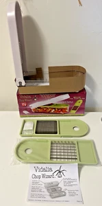 NEW in Box - Original Vidalia Chop Wizard Fruit Veggies ++ CHOP & DICER BLADES - Picture 1 of 8