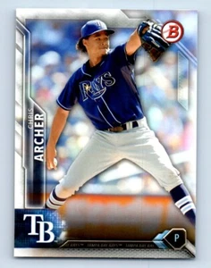 2016 Bowman Chris Archer Tampa Bay Rays #85 - Picture 1 of 2