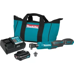 Makita RW01R1 Kit cricchetto 12 Volt azionamento intercambiabile 3/8" e 1/4" - Foto 1 di 1