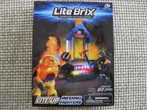 Cra-Z-Art Lite Brix Inferno Fighters 61 pcs Set New Sealed - Picture 1 of 3