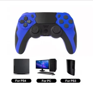 For PS4/PS3 PC Gaming Wireless Gamepad Six-Axis Gyro Controller Dual Vibrationš® - Picture 1 of 10
