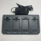 Spectralink Polycom 8400 1310-37224-701 Quad Battery Charger With Ac Adapter